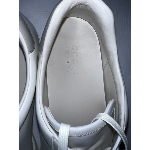 Gucci Ace Interlocking G Mens White Sneakers Size 10 US | 43.5 EU | 9.5 UK/AU - Picture 8 of 16